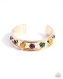 Fitted Fancy - Multi Bracelet - Paparazzi Accessories Bracelet Bedazzle Me Pretty Mobile Fashion Boutique