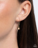 Flawless Flight - Brass Necklace - Paparazzi Accessories Necklace Bedazzle Me Pretty Mobile Fashion Boutique