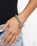 Fleeting Filigree - Pink Bracelet - Paparazzi Accessories Bracelet Bedazzle Me Pretty Mobile Fashion Boutique