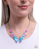 Floating Feature - Multi Necklace - Paparazzi Accessories Necklace Bedazzle Me Pretty Mobile Fashion Boutique