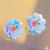 Floating Florals - Multi Post Earrings - Paparazzi Accessories Post Earrings Bedazzle Me Pretty Mobile Fashion Boutique