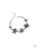 Floral Fate - Multi Complete Look  - Paparazzi Accessories Bedazzle Me Pretty Mobile Fashion Boutique