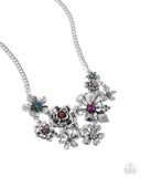 Floral Fate - Multi Complete Look  - Paparazzi Accessories Bedazzle Me Pretty Mobile Fashion Boutique