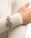 Floral Feature - Yellow Complete Look  - Paparazzi Accessories Bedazzle Me Pretty Mobile Fashion Boutique