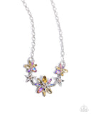 Floral Feature - Yellow Complete Look  - Paparazzi Accessories Bedazzle Me Pretty Mobile Fashion Boutique