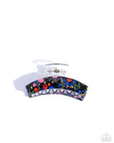 Floral Formal - Multi Hair Clip - Paparazzi Accessories Hair Clip Bedazzle Me Pretty Mobile Fashion Boutique