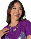 Floral Protocol - Multi Necklace - Paparazzi Accessories Necklace Bedazzle Me Pretty Mobile Fashion Boutique