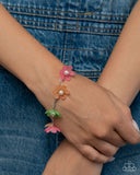 Floral Restoration - Orange Complete Look  - Paparazzi Accessories Bedazzle Me Pretty Mobile Fashion Boutique