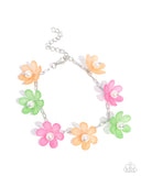 Floral Restoration - Orange Complete Look  - Paparazzi Accessories Bedazzle Me Pretty Mobile Fashion Boutique