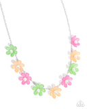 Floral Restoration - Orange Complete Look  - Paparazzi Accessories Bedazzle Me Pretty Mobile Fashion Boutique