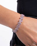 FLOWER Hungry - Pink Bracelet - Paparazzi Accessories Bracelet Bedazzle Me Pretty Mobile Fashion Boutique