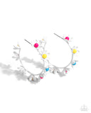 Flower Vine - Multi Earrings - Paparazzi Accessories Earrings Bedazzle Me Pretty Mobile Fashion Boutique