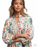 Fluttering Form - Copper Complete Look - Paparazzi Accessories Bedazzle Me Pretty Mobile Fashion Boutique