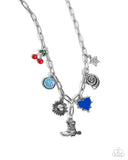 Flying High - Blue Necklace - Paparazzi Accessories Necklace Bedazzle Me Pretty Mobile Fashion Boutique