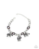 Follow the Herd - Orange Bracelet - Paparazzi Accessories Bracelet Bedazzle Me Pretty Mobile Fashion Boutique