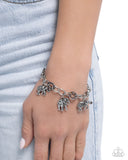 Follow the Herd - Orange Bracelet - Paparazzi Accessories Bracelet Bedazzle Me Pretty Mobile Fashion Boutique