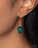 Forever Feature - Green Necklace - Paparazzi Accessories Necklace Bedazzle Me Pretty Mobile Fashion Boutique