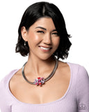 Forward Florals - Multi Necklace - Paparazzi Accessories Necklace Bedazzle Me Pretty Mobile Fashion Boutique