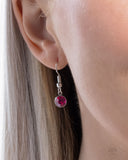 Four Leaf Fashion - Pink Necklace - Paparazzi Accessories Necklace Bedazzle Me Pretty Mobile Fashion Boutique