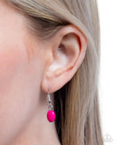 Frankly Flirting - Pink Necklace - Paparazzi Accessories Necklace Bedazzle Me Pretty Mobile Fashion Boutique