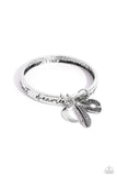 Free-Spirited Fantasy - Silver Bracelet - Paparazzi Accessories Bracelet Bedazzle Me Pretty Mobile Fashion Boutique