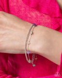 Free-Spirited Favorite - Purple Complete Look  - Paparazzi Accessories Bedazzle Me Pretty Mobile Fashion Boutique