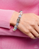 Frenetic Feeling - Blue Complete Look  - Paparazzi Accessories Bedazzle Me Pretty Mobile Fashion Boutique