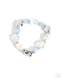 Frenetic Feeling - Blue Complete Look  - Paparazzi Accessories Bedazzle Me Pretty Mobile Fashion Boutique