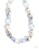 Frenetic Feeling - Blue Complete Look  - Paparazzi Accessories Bedazzle Me Pretty Mobile Fashion Boutique