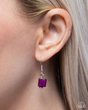 Frenetic Feeling - Purple Complete Look  - Paparazzi Accessories Bedazzle Me Pretty Mobile Fashion Boutique