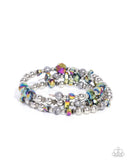Fresh Fantasy - Multi Bracelet - Paparazzi Accessories Bracelet Bedazzle Me Pretty Mobile Fashion Boutique
