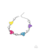 Friendly Fringe - Multi Complete Look  - Paparazzi Accessories Bedazzle Me Pretty Mobile Fashion Boutique