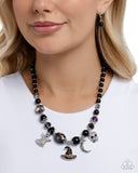 Frightening Facets - Multi Necklace - Paparazzi Accessories Necklace Bedazzle Me Pretty Mobile Fashion Boutique