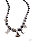Frightening Facets - Multi Necklace - Paparazzi Accessories Necklace Bedazzle Me Pretty Mobile Fashion Boutique