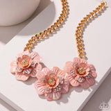 Gala Genre - Pink Necklace - Paparazzi Accessories Necklace Bedazzle Me Pretty Mobile Fashion Boutique