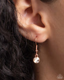 Gallery Glam - Copper Necklace - Paparazzi Accessories Necklace Bedazzle Me Pretty Mobile Fashion Boutique