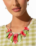 Garden Gaze - Multi Necklace - Paparazzi Accessories Necklace Bedazzle Me Pretty Mobile Fashion Boutique
