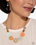 Garden Gesture - Multi Necklace - Paparazzi Accessories Necklace Bedazzle Me Pretty Mobile Fashion Boutique
