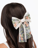 Garden Guardian - Orange Hair Clip - Paparazzi Accessories Hair Clip Bedazzle Me Pretty Mobile Fashion Boutique