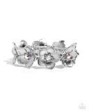 General Grandeur - White Bracelet - Paparazzi Accessories Bracelet Bedazzle Me Pretty Mobile Fashion Boutique