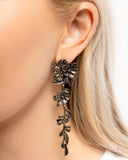 Generous Garden - Brass Post Earrings - Paparazzi Accessories Post Earrings Bedazzle Me Pretty Mobile Fashion Boutique