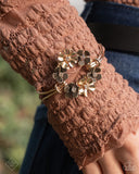 Genuine Garden - Gold Bracelet - Paparazzi Accessories Bracelet Bedazzle Me Pretty Mobile Fashion Boutique