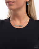 Giddy Up Glam - Brown Necklace - Paparazzi Accessories Necklace Bedazzle Me Pretty Mobile Fashion Boutique