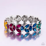 Gilded Gardens - Multi Bracelet - Paparazzi Accessories Bracelet Bedazzle Me Pretty Mobile Fashion Boutique