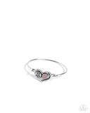 Give More Love - Pink Bracelet - Paparazzi Accessories Bracelet Bedazzle Me Pretty Mobile Fashion Boutique