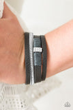 Glamor-azzi - Silver Bracelet - Paparazzi Accessories Bracelet Bedazzle Me Pretty Mobile Fashion Boutique