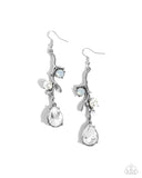 Glitzy Giveaway - White Earrings - Paparazzi Accessories Earrings Bedazzle Me Pretty Mobile Fashion Boutique