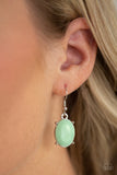 Goddess Glow - Green Necklace - Paparazzi Accessories Necklace Bedazzle Me Pretty Mobile Fashion Boutique