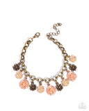 Grandiose Garden - Multi Bracelet - Paparazzi Accessories Bracelet Bedazzle Me Pretty Mobile Fashion Boutique