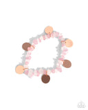Grounded Grandeur - Copper Bracelet - Paparazzi Accessories Bracelet Bedazzle Me Pretty Mobile Fashion Boutique